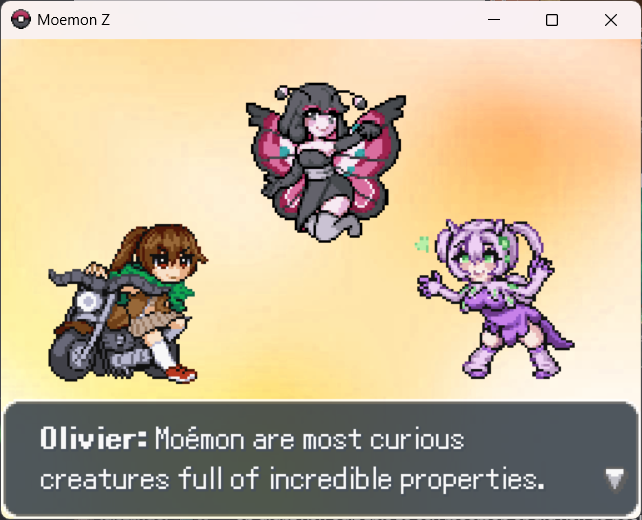 MoemonProject's tweet photo. Hello Twitter! 💚

Today we're releasing the Moemon patch for the amazing fangame Pokemon Z, by @Eric_Lostie ! 

Set in ancient Kalos, Z tells the story of the great war - now with Moemon!

It currently features 97% Moemon battle sprites, 68.3% Custom sprites, Around half Icons done, Moemon title screen, backless sprites and the possibility of swapping any sprite with an unused one within the graphics files!

To download the patch, please join our Discord -> https://t.co/7QgjX5Dhh0
Or see our Tumblr page! -> https://t.co/M2k0itFTel

The original Pokemon Z is required to play, so please download it from EricLostie's blog and support him! -> https://t.co/Rioj10tV7R