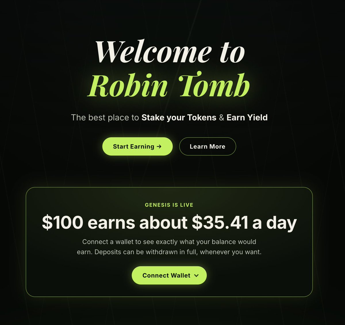 RHTOMB's tweet photo. 1/ RobinTomb update.

$RTOMB is hovering around $1.60, why?

Short answer: that is the design working.

Long answer, plus what happens Friday, below 👇 https://t.co/f1tGIisZLd