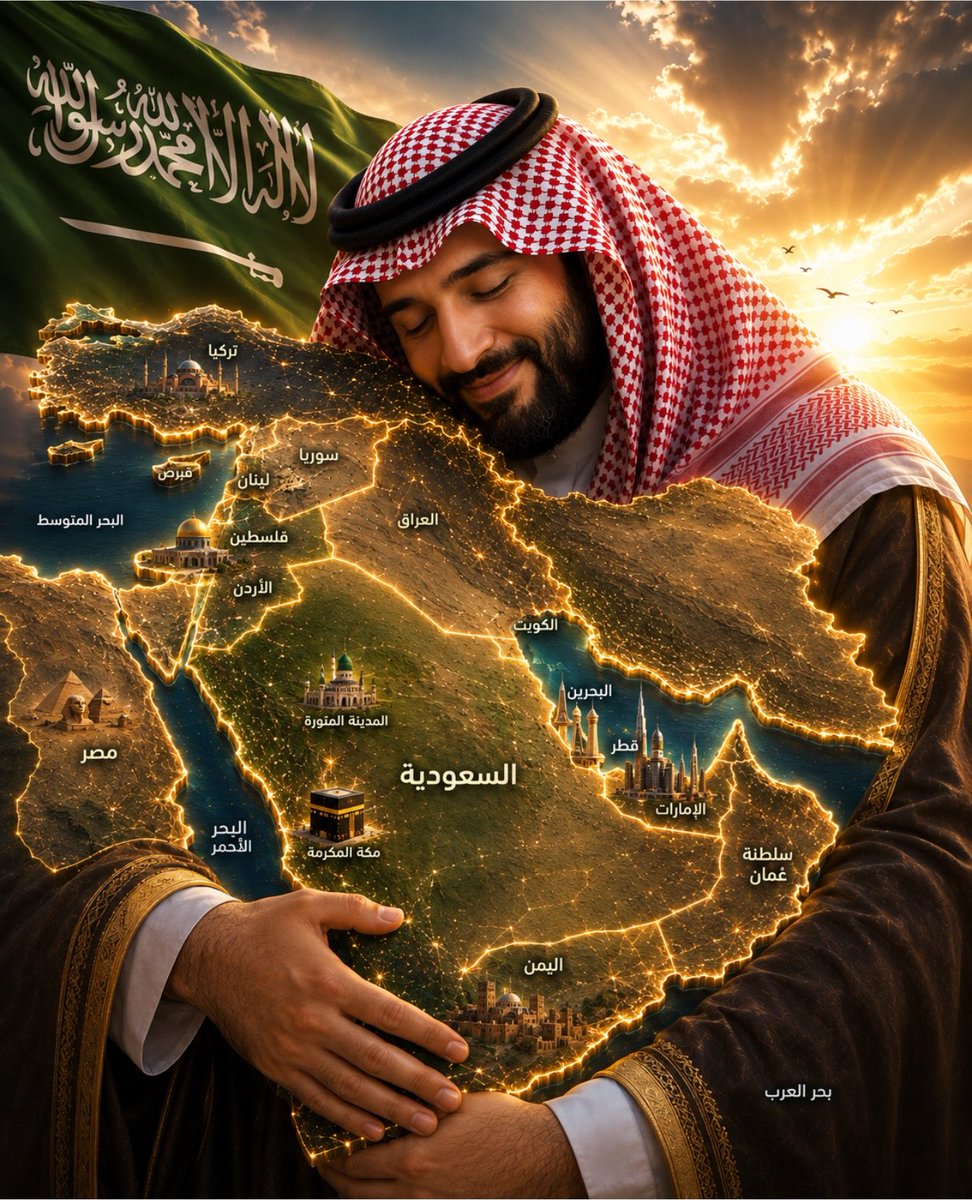 MBS_ksa22's tweet photo. @HRHMBNSALMAAN عندما يبحث الشرق الأوسط عن صوت الحكمة وسط ضجيج الأزمات !!
تتجه البوصلة إلى #محمد_بن_سلمان ، عقل التوازن وصانع مسارات السلام. 🤍🇸🇦
ادامك الله سيدي للاسلام و المسلمين 🤍🤍 https://t.co/I3ZVEFWoca