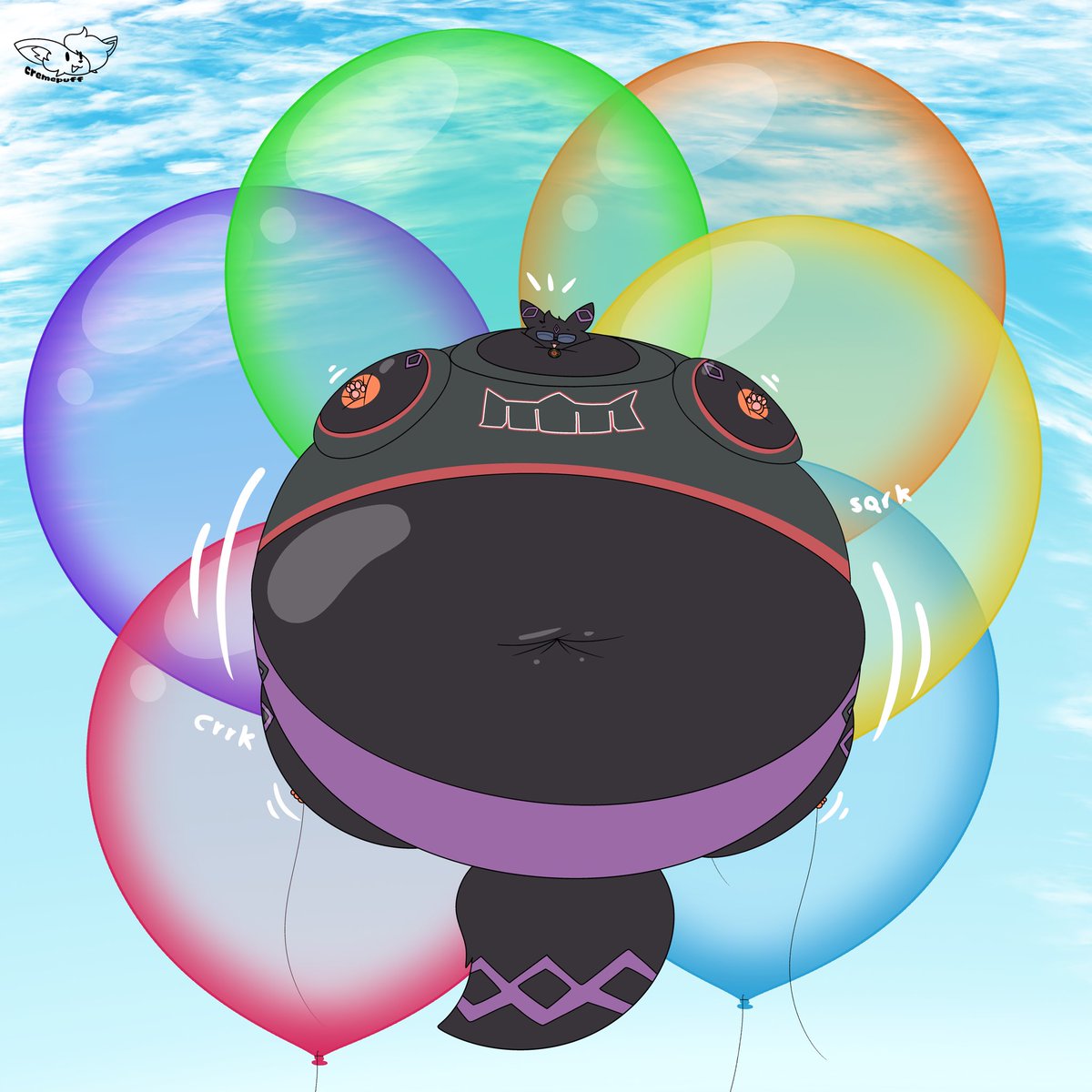 BlimpedUpZorua's tweet photo. I find it funny that my birthday falls in Airborne August, having a swell time though X3
🎨 by @creme_balloon https://t.co/Pw1bkXDOr2