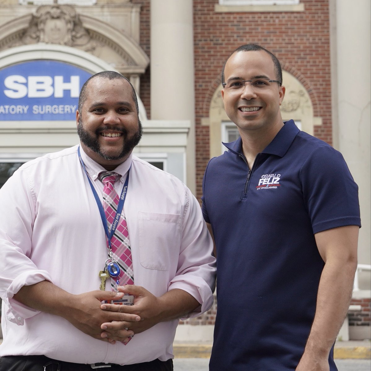 OswaldFeliz's tweet photo. Great to meet with the St. Barnabas Hospital team and discuss the upcoming construction of a new emergency department! https://t.co/26Xluxs6ZE