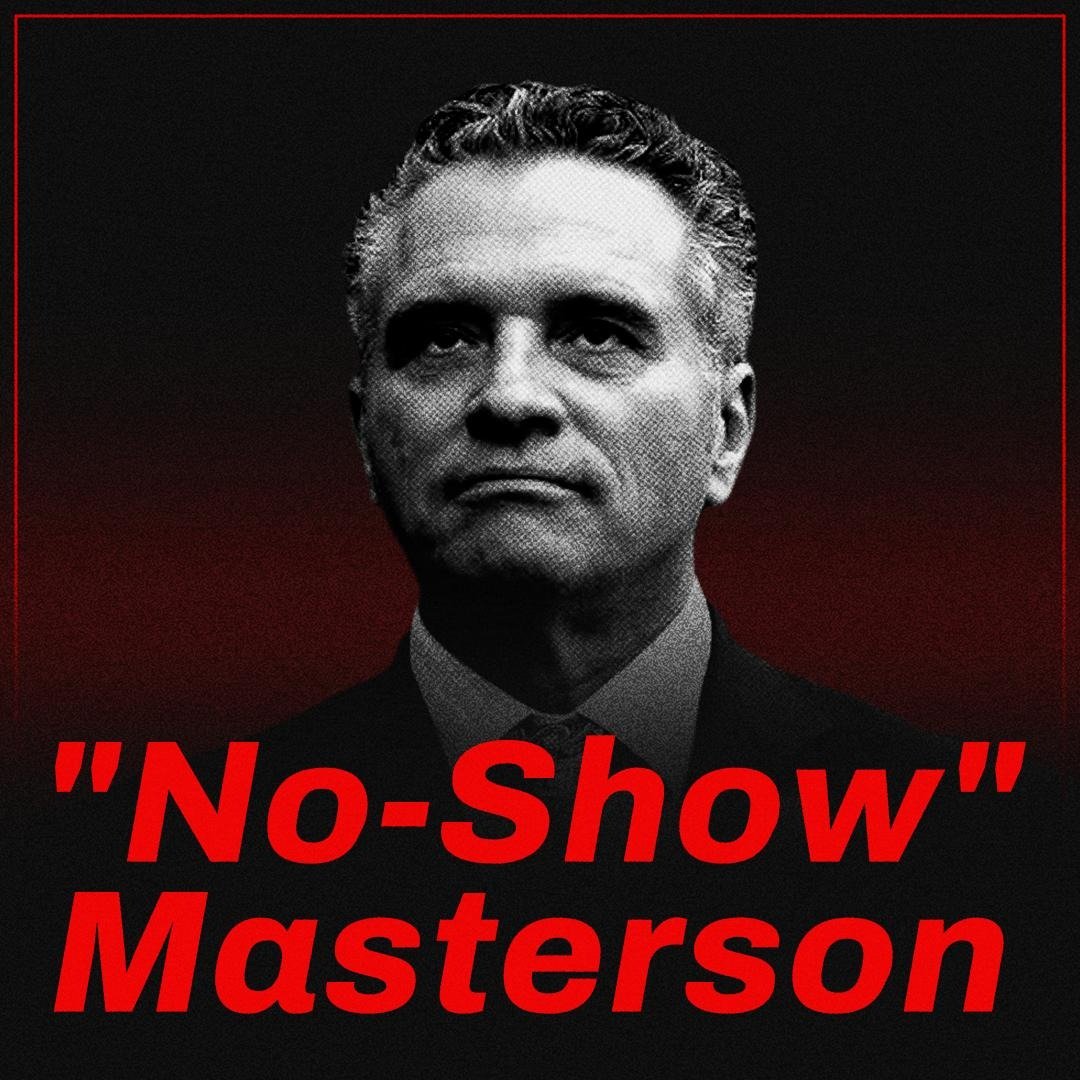 KansasDems's tweet photo. Ty Masterson has been paid over $1.1 million through the WSU Foundation for a job at a Koch-funded facility he's rarely seen at.

WSU won't release his contract and won't explain the raise.

"No-Show" Masterson will be a disaster for Kansas https://t.co/jcyfKY1S8w