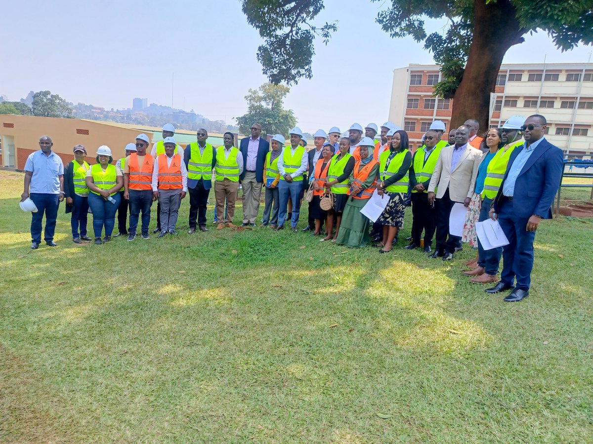 smsconstltd's tweet photo. Excited to witness another milestone in Uganda’s digital transformation journey! 🇺🇬

UCC has officially handed over the site for construction of the Accredited Communications Equipment Testing Laboratory (ACETEL) &amp; Office Block – Phase I, to be executed by SMS Construction Ltd. https://t.co/pXPQWhIlyj