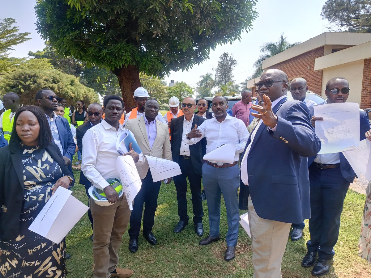 smsconstltd's tweet photo. Excited to witness another milestone in Uganda’s digital transformation journey! 🇺🇬

UCC has officially handed over the site for construction of the Accredited Communications Equipment Testing Laboratory (ACETEL) &amp; Office Block – Phase I, to be executed by SMS Construction Ltd. https://t.co/pXPQWhIlyj
