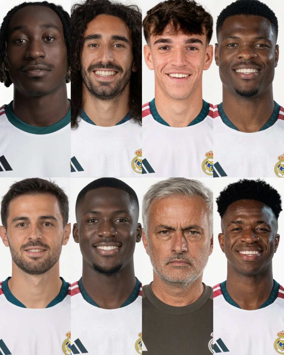 InvictosSomos's tweet photo. ¡¡LA NUEVA ERA DEL REAL MADRID DE FLORENTINO PÉREZ!!

➤ Yan Diomande: fichado por 125 millones de euros más 15 millones de euros en variables.
➤ Marc Cucurella: fichado por 60 millones de euros.
➤ Carlos Espí: fichado por 25 millones de euros.
➤ Denzel Dumfries: fichado por 20 millones de euros.
➤ José Mourinho: fichado por 15 millones de euros.
➤ Bernardo Silva: agente libre.
➤ Ibrahima Konaté: agente libre.
➤ Vinicius Júnior: renovado hasta el 2032.

Después de 2 temporadas consecutivas sin ganar los títulos más importantes, está por comenzar una nueva era en el club más grande del mundo.

Nuevo entrenador, nuevo central, nuevo lateral derecho, nuevo lateral izquierdo, nuevo todoterreno, nuevo extremo, nuevo delantero de recambio y renovación de su líder ofensivo.

Con el regreso de José Mourinho, la llegada de refuerzos importantes y la continuidad de sus galácticos, Florentino Pérez espera que el cuadro madridista vuelva a la cima del planeta fútbol.

LA ILUSIÓN EN EL MADRIDISMO ES TOTAL.