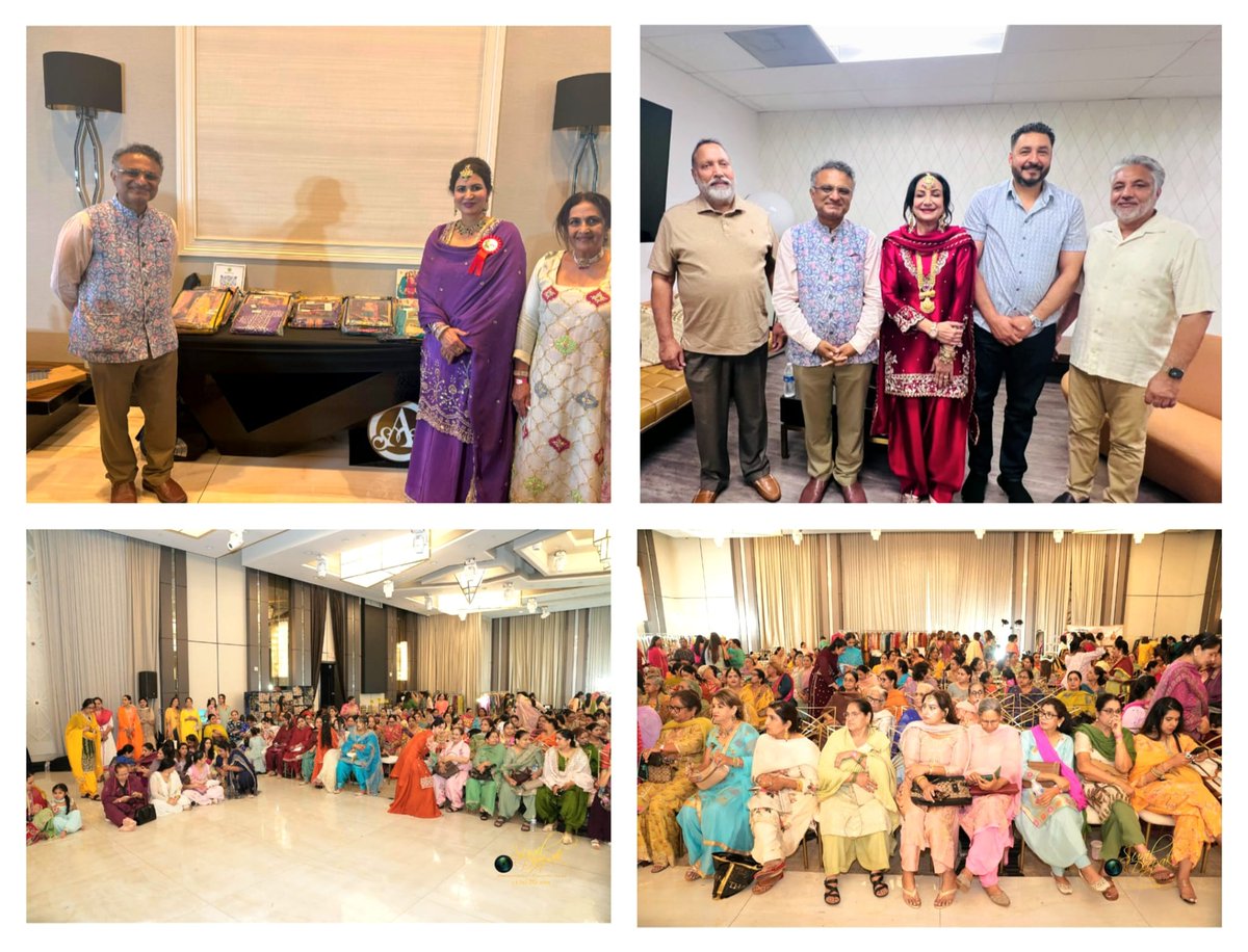 CGILosAngeles's tweet photo. CG @drkjsrini joined hundreds of American Punjabi Women Association of Los Angeles members at the 16th Annual #TeeyanTeej Mela organized by #APWA, which celebrates the leadership of women in preserving culture and bringing the community together. The event featured traditional cultural performances, Punjabi cuisin and a live performance by well known Punjabi singer Satwinder Bitti. 

@MEAIndia @IndianEmbassyUS @IndianDiplomacy @MinOfCultureGoI  @tourismgoi @incredibleindia

#IndiaInUSA #IndiaInLA #TeeyanMela #TeeyanTeejDiyan #PunjabiCulture #PunjabiHeritage #Giddha #Bhangra #PunjabiWomen #IndianDiaspora #CulturalDiplomacy #IndiaInLosAngeles #LosAngeles #CGILosAngeles