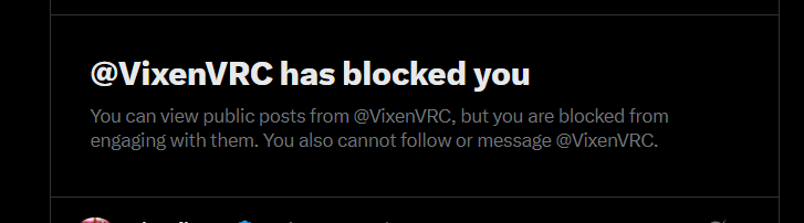 DJTechSane's tweet photo. Don't you love it when a fellow creator who you've trusted and even helped develop their assets goes and modifies and shares ways to pirate your own work. Well that person is .@VixenVRC https://t.co/mXC5wCrRW1
