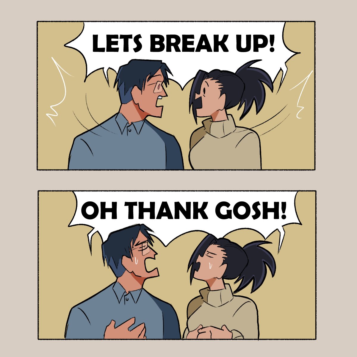 PixIl_4k's tweet photo. Mutual break up 

#mha https://t.co/Cc7RqrrT9Z