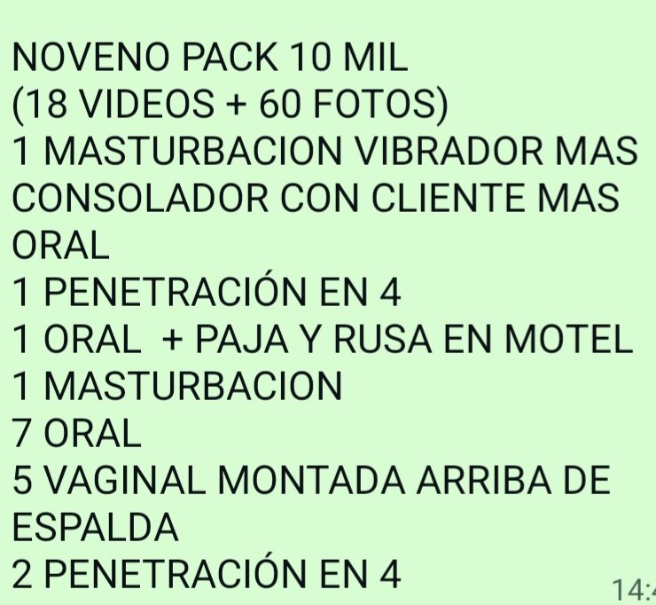 Myavideos69's tweet photo. ✨🔥 ¿Buscas contenido exclusivo? 🔥✨

📸 Fotos irresistibles 💋
🎥 Videos exclusivos y personalizados 😈
💖 Atención privada y discreta 🔒
✨ Solo para mayores de 18 años 🔞

📲 Escríbeme por WhatsApp: 945369269 💚
💌 ¡Te espero, bebé! 😘🔥✨ https://t.co/H6Z7GDlcpa