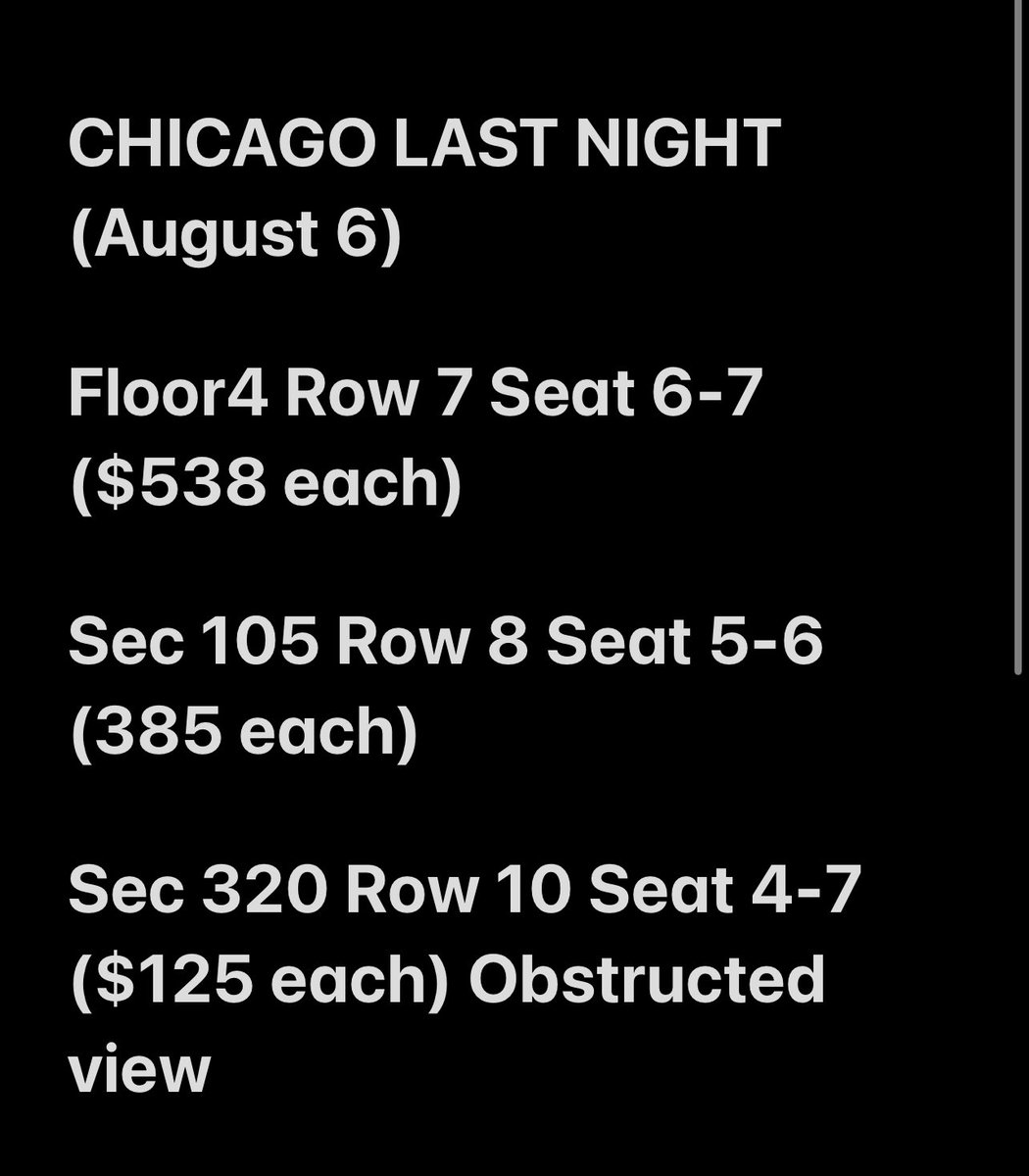 Ariticketsfv's tweet photo. Chicago lovers🚨🚨

#eternalsunshinetour #arianagrandetour #waitlist #arianators https://t.co/OdcdX87b9m
