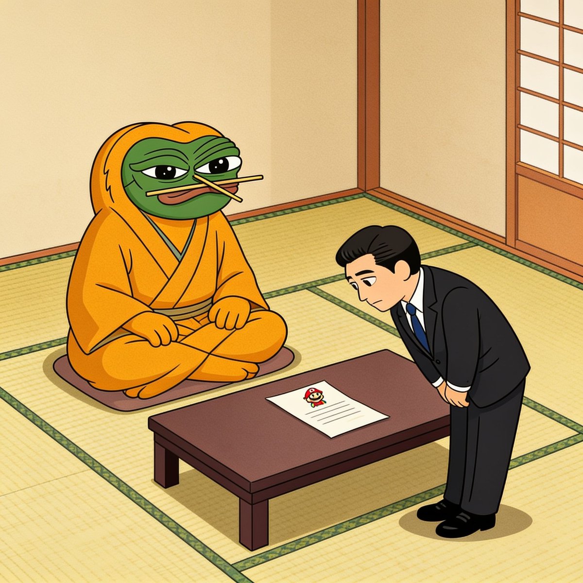 SlepeOnBase's tweet photo. @unusual_whales diplomacy reduced to "please stop using our cartoons to threaten us with tariffs https://t.co/ZiE2ZdO1f3