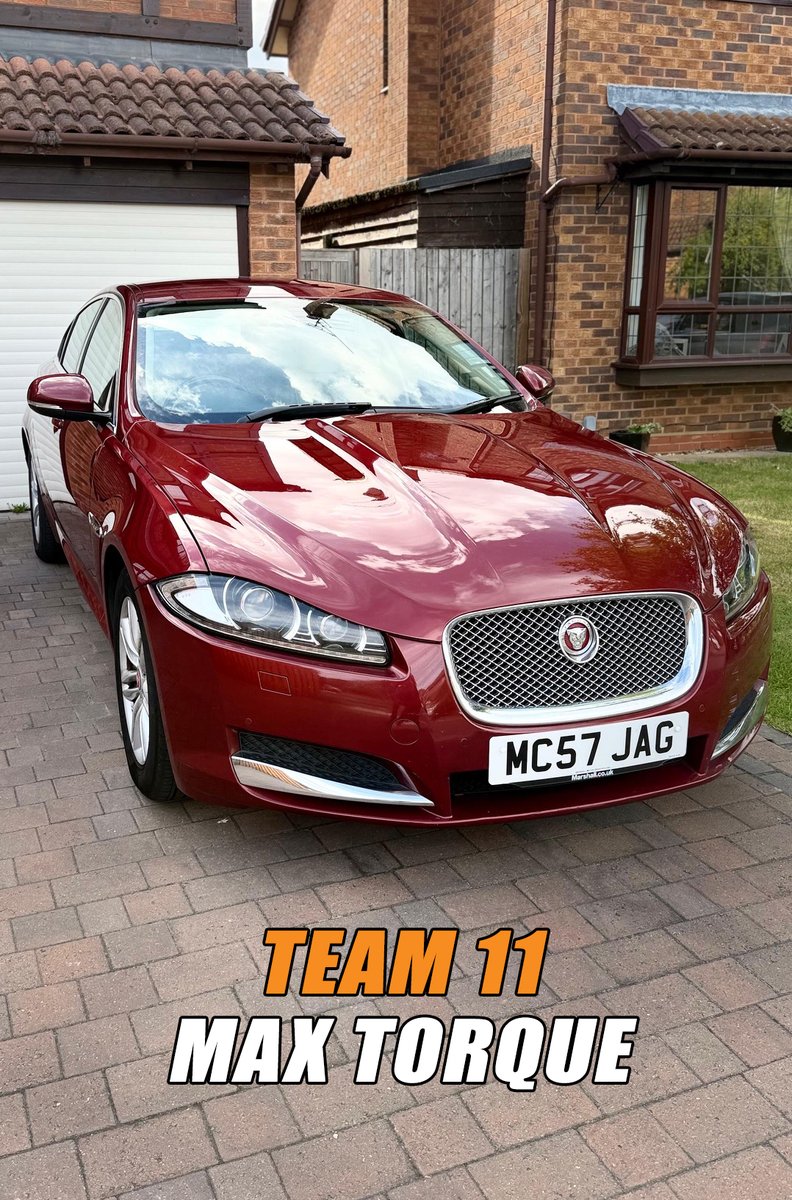 FunballRally's tweet photo. A special welcome to our 11th team for 2027: Max Torque. This will be Scott and Max's first rally with us, they'll be driving a Jaguar XF. https://t.co/Y5ZpGA3UdB