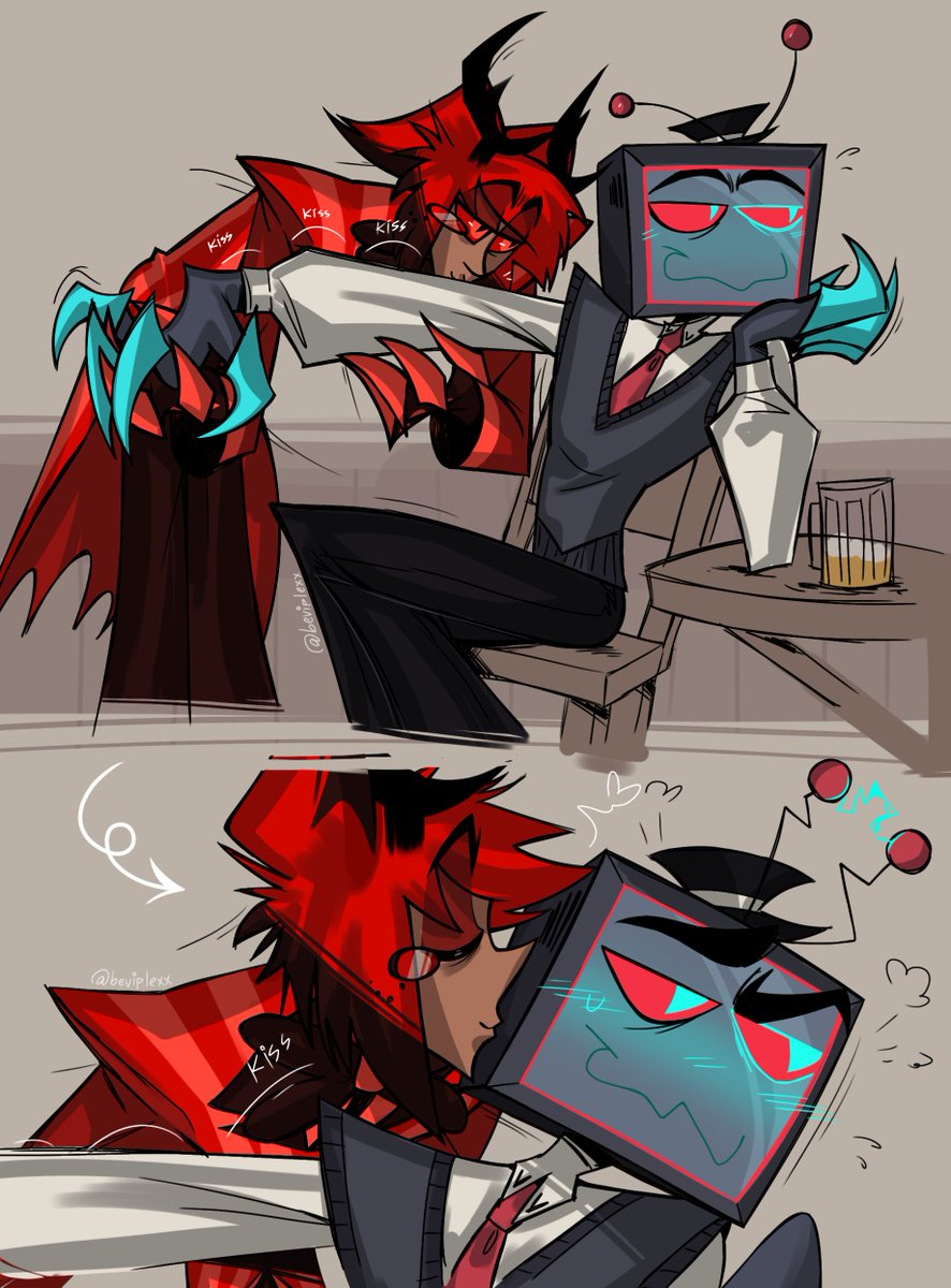 beviplexx's tweet photo. #radiostatic #sparksduo 
yeah so how bout Alastor being the obsessive gentleman https://t.co/hKbl0z7Vsi