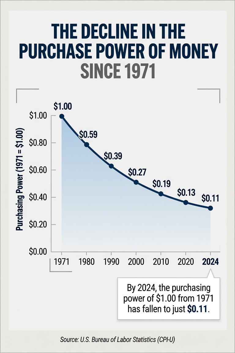 DineshDSouza's tweet photo. Why do burritos, new homes and other things cost so much, compared to a generation ago? Here’s a big reason. 

Things costs more because money buys less. 

The blame lies with our government, which steals from us through ravenous, unceasing money printing. https://t.co/gBRgiuPNa4