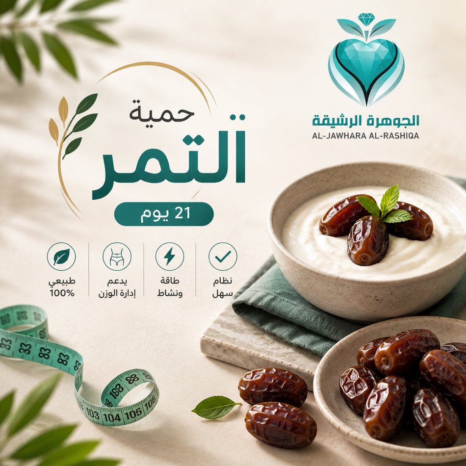 llril44's tweet photo. لا تبحث عن حمية تنقص وزنك بسرعة...
 ابحث عن قرار يغير حياتك. 
صحتك تستحق فرصة جديدة، 
وجسمك يستحق أنك ما تتخلى عنه. 💚🌴

حمية التمر .. بتغير حياتك للأفضل .. بس طبقها بشكل سليم وآمن لصحتك 👌
👈🏻@rjemwrashaqa https://t.co/Tbqsom4rZI