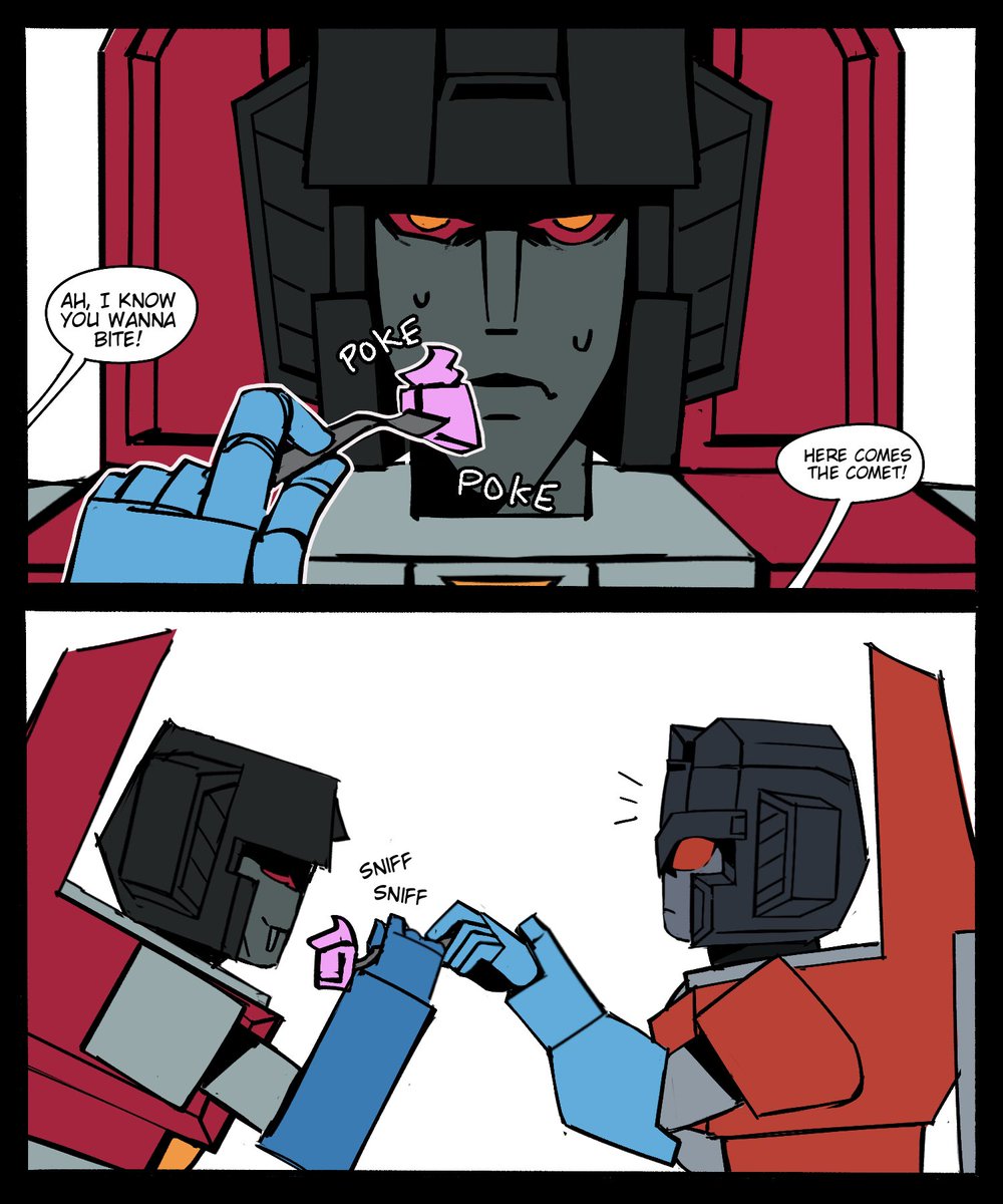 melissarthomson's tweet photo. A gift for @darknanigans, thank you for letting me draw her, she’s so pretty to draw! 😭

#maccadams #starscream #transformers https://t.co/qC6v2rdT7f