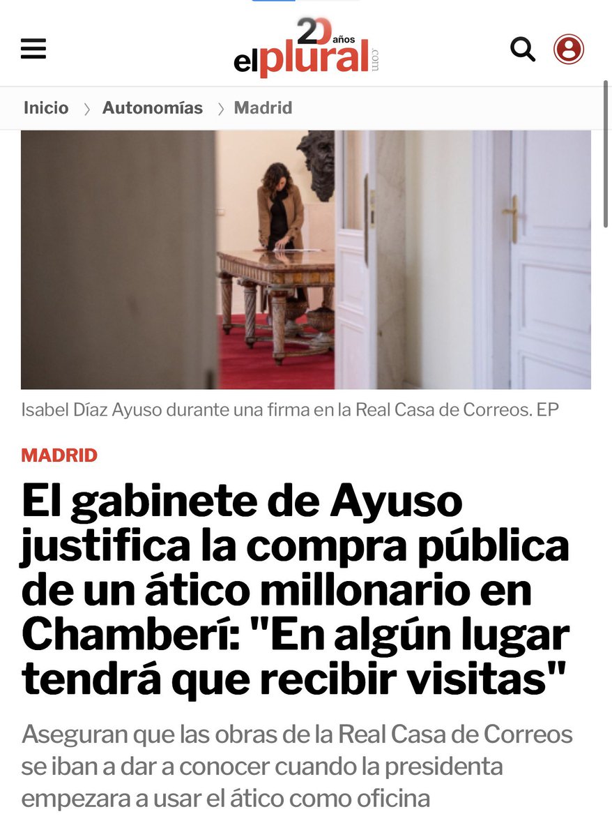 oscar_puente_'s tweet photo. A ver, que yo no es por llevarte la contraria, consejero, pero parece que la Presidenta, su gabinete, un portavoz de su gobierno, y el propio PP, dicen que lo comprasteis como oficina temporal por unas obras de no sé qué. https://t.co/p2LOqRtXej