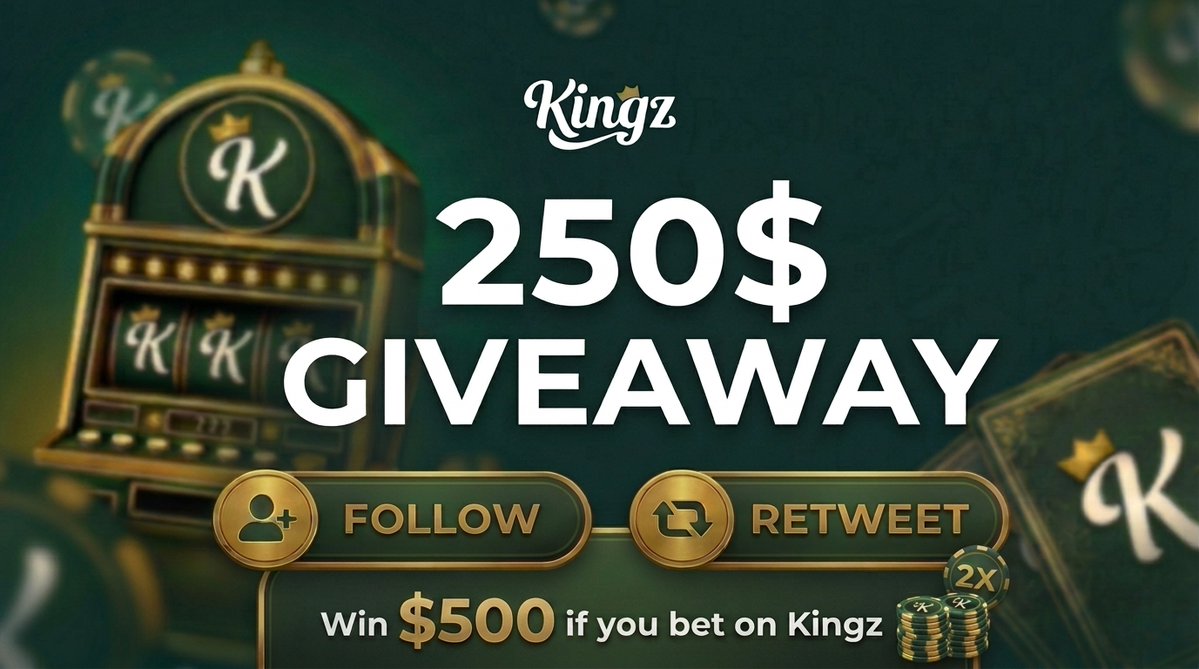 R20_cs's tweet photo. 👑$250 Winify X Kingz Community Giveaway

👉Follow me, @Winify &amp; @kingzcasino  
👉Retweet 

If you make a deposit and your prize will be doubled. 
(Comment proof &amp; Kingz username)

Rolls in 10 days ⏰ See replies for more info https://t.co/8ifc2kbNsn