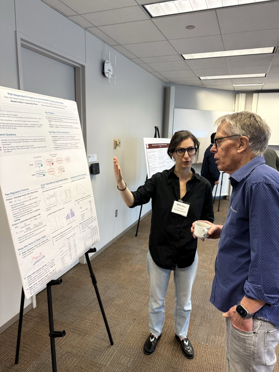 MFRProgram's tweet photo. Exciting to see research by our promising young scholars! Today we have @AllaireNolwenn (Columbia), Shirui "Suri" Chen (UChicago), Chang-Shu Chung (Baruch), Myunghwan Andrew Lee (NYU), and Zijia Liu (INSEAD) #MFRSummerSession #MacroFinance #EconTwitter https://t.co/DRz4yrR7db