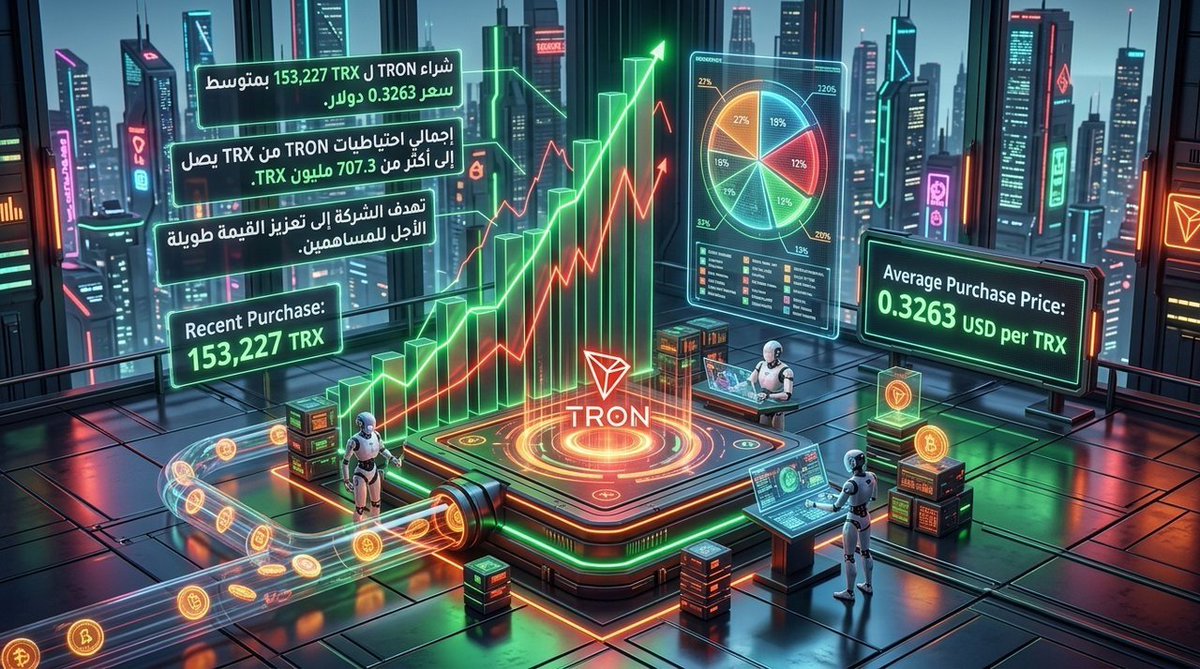 kadiryalap1's tweet photo. ترون تتمتع بأكبر احتياطي من TRX! 
شراء 153,227 TRX بمتوسط 0.3263$. ما رأيك؟ #TRX #TRON

#TRONGlobalFriends #tron #TGF https://t.co/ZWJrLHy8Dt