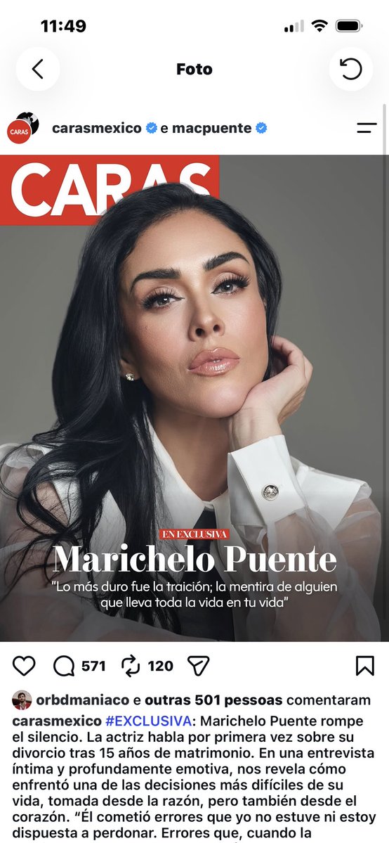 pinhalzinha's tweet photo. Mentira que chamaram a irmã da Anahi pra ser capa da CARAS só por causa da traição 🫪🫪🫪🫪🤣 https://t.co/vaF1p5i37o