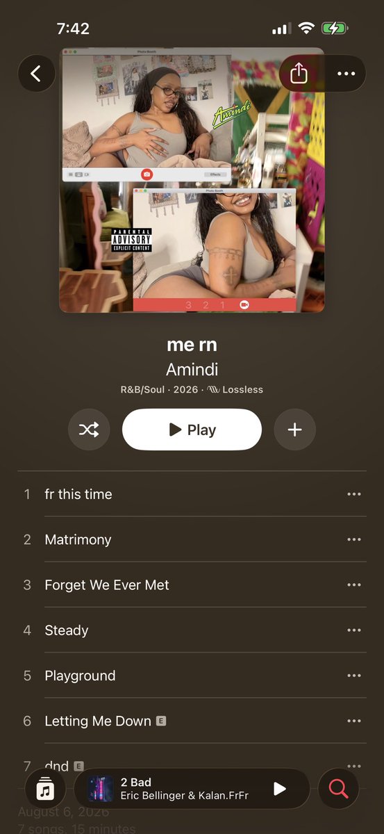 ZachyMorris's tweet photo. BRAND NEW @AM1ND1 new EP - ‘me en’ is AVAILABLE RIGHT NOW!! ‼️🚨🔥❤️https://t.co/qMQR5OaNnP https://t.co/QkfvIjiiWL