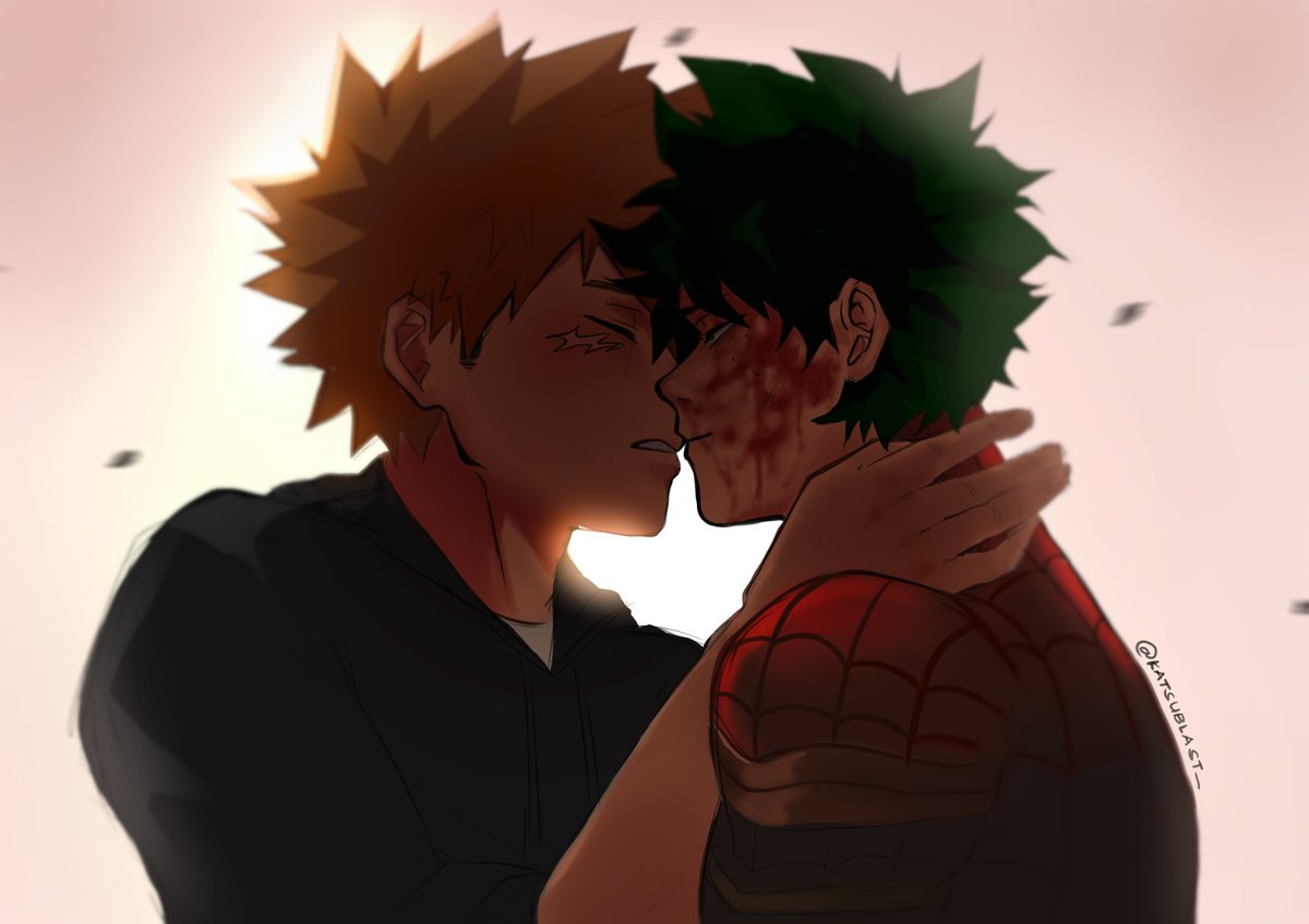 KATSUBLAST_'s tweet photo. "To keep you safe, I hope you never love me again." 

#BKDK #DKBK Spiderman: No Way Home AU https://t.co/ZOIQa4t6Ux