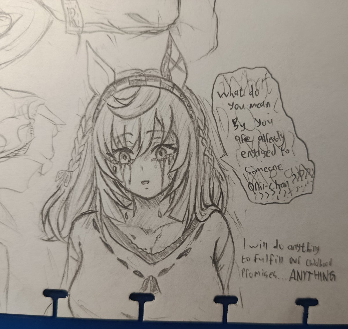 sindro543's tweet photo. I felt like I just drawn something really wrong... https://t.co/M0YLTg2cj9