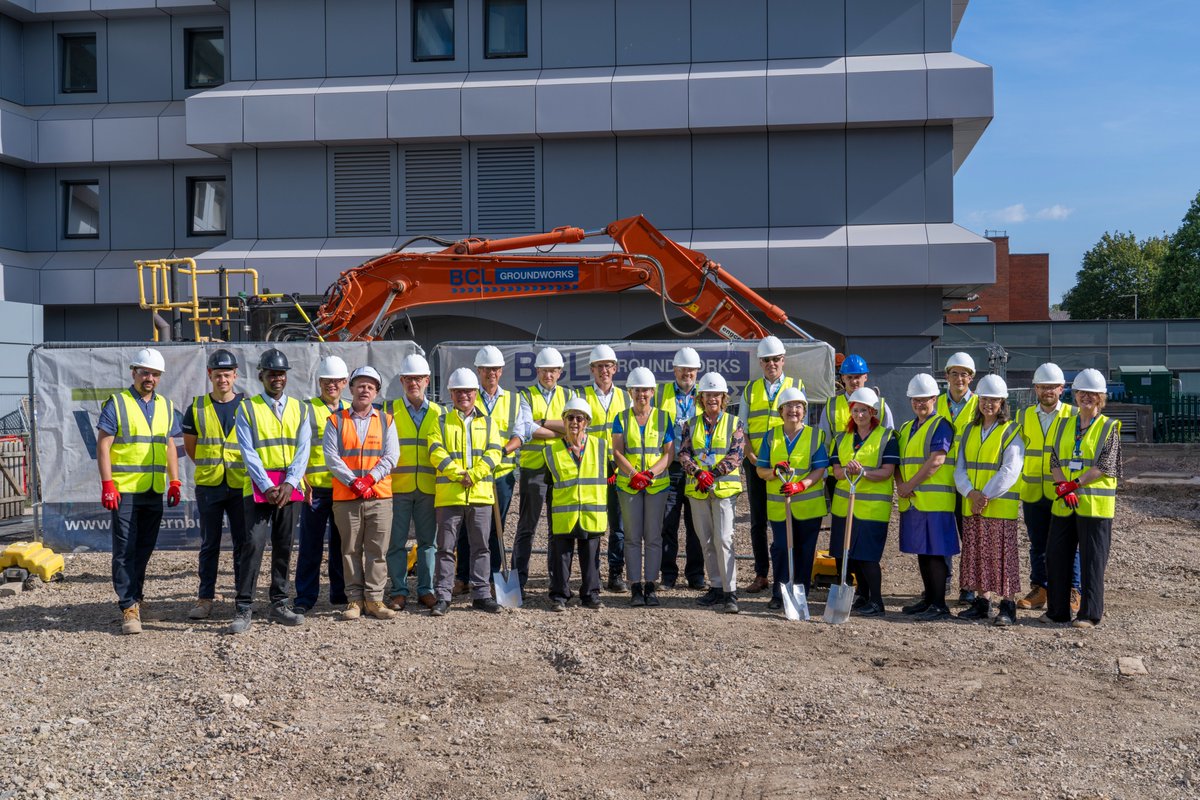 WesternBuild's tweet photo. We’re proud to be appointed main contractor for the new Department of Critical Care at Gloucestershire Royal Hospital.

Marking the start of this journey, our recent ground breaking event brought together project partners to celebrate the beginning of construction.

#NHSSBS #NHS https://t.co/U7TySRhCtG