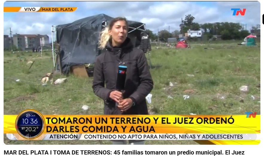 laromadelsur's tweet photo. 70 tomas de terreno en MDQ desde 2017. Todas se transformaron en barrios populares. 
La ley de grabois en su máxima expresión. La ley de propiedad privada venía a terminar con esta locura, pero el congreso eliminó todo el articulado. Quien perdio? A quien hoy le matan el hermano https://t.co/cNMeQDlcDK