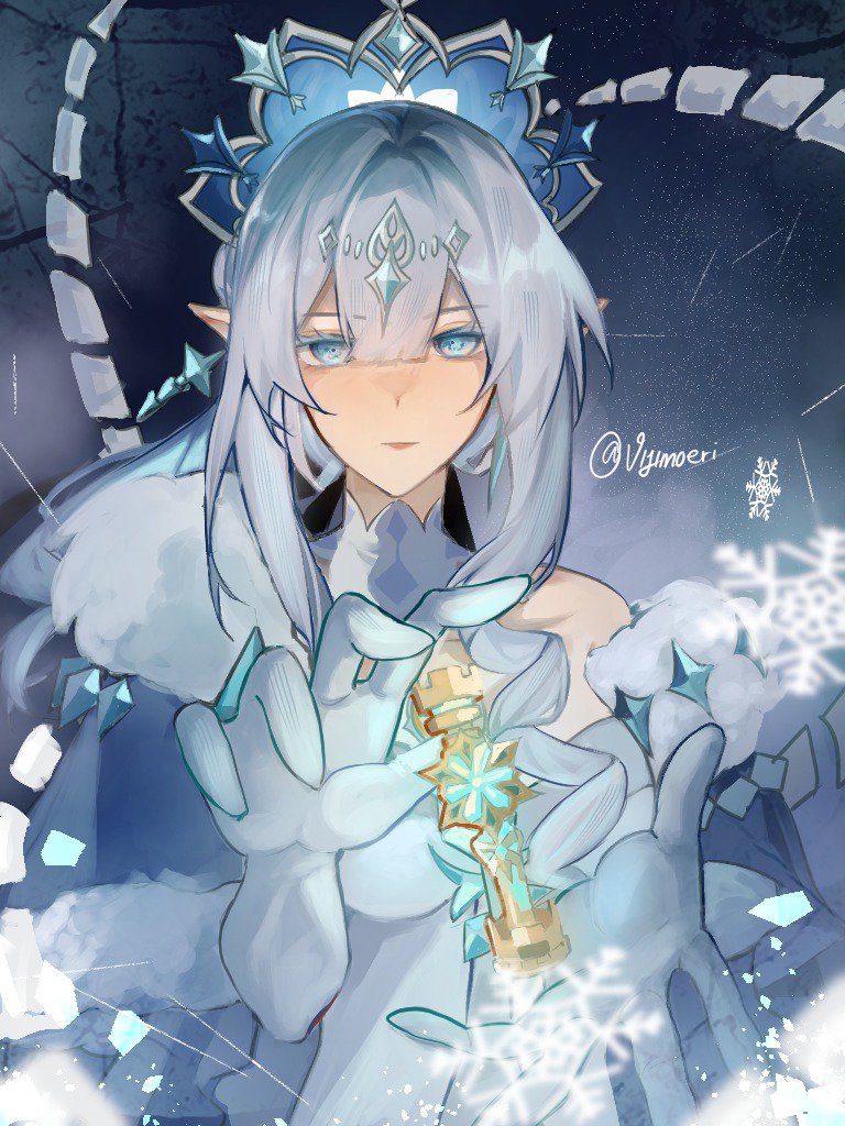 vijimoeri's tweet photo. Queen❄
#tsaritsa #anastasya #原神 https://t.co/oBLUma9ztS