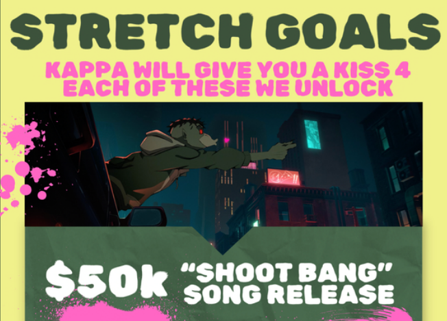 NintendoMan064's tweet photo. First stretch goal has been reach on Junichiro Jackson. (JJ) The main song for this project Shoot Bang is plan to be release.🌆
#JunichiroJackson #Kickstarter #Indie #IndieAnimation #Animation #Manga
https://t.co/y7wMcuOPII https://t.co/WsKiLRNR2b