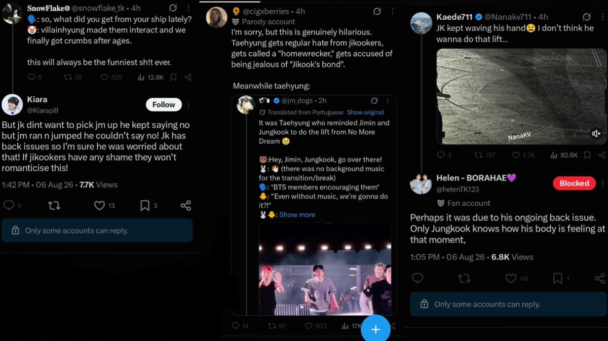 em1isz's tweet photo. eu odeio todas essas vagabundas que são doentes por shipp ao ponto de atacar um membro do grupo por conta dessa merda  fico muito feliz em saber que os meninos se amam e tem nojo de gente assim! https://t.co/F6LR5HbbFL