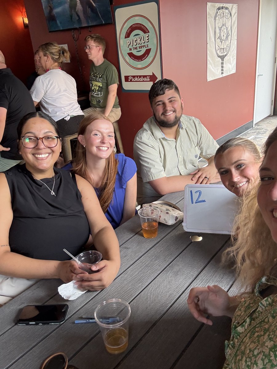 WKWattorneys's tweet photo. Last night, attorney Emily Chimenti, Kayla Wrin, and our law clerks joined @IndyBar for Trivia Night!
It was a wonderful evening of learning, connection, and friendly competition with members of the local legal community.
#TeamWKW #IndyBar https://t.co/xCA83JHBqm