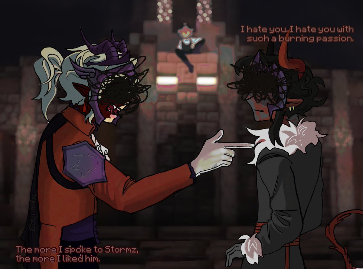 skeleveras's tweet photo. // ABYSS SPOILERS

Follow footsteps a bleeding bloodline

#AbyssSmp #iamstormzfanart
 #dumbisdumbfanart https://t.co/FR0xoz6hFZ