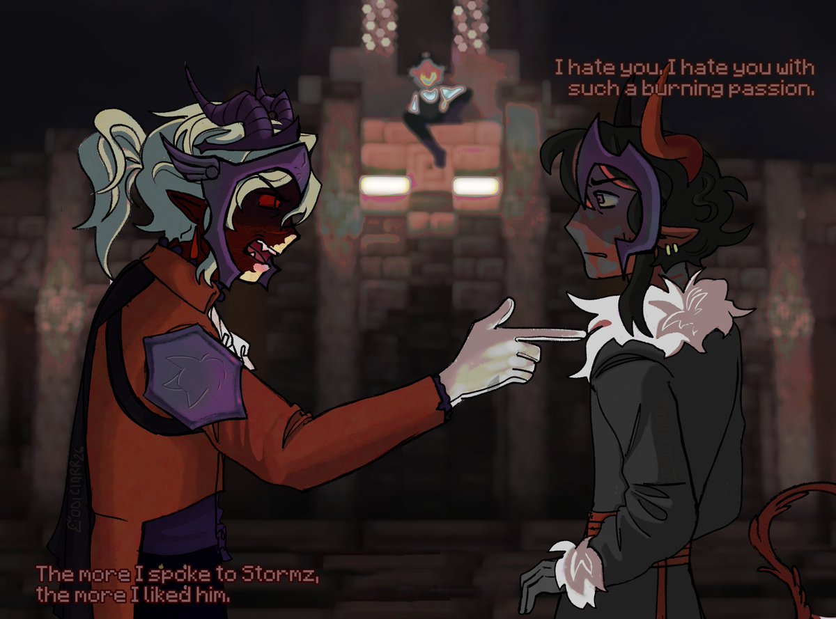 skeleveras's tweet photo. // ABYSS SPOILERS

Follow footsteps a bleeding bloodline

#AbyssSmp #iamstormzfanart
 #dumbisdumbfanart https://t.co/FR0xoz6hFZ