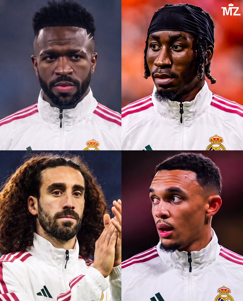 theMadridZone's tweet photo. ⚪️ LEFT: Vini Jr. x Marc Cucurella 

⚪️ RIGHT: Yan Diomande x Trent Alexander-Arnold 

Real Madrid’s flanks next season 🔥 https://t.co/IOahoMNSWo