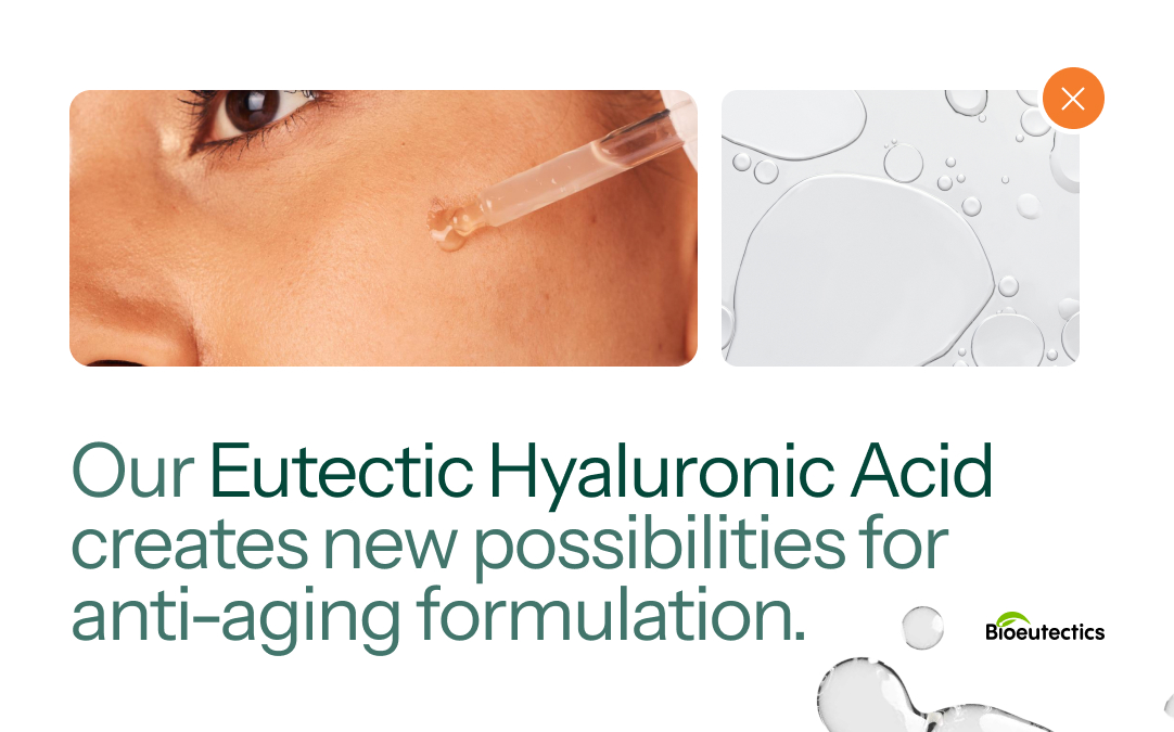 ABioeutectics's tweet photo. Our Eutectic Hyaluronic Acid creates a protective environment around the molecule, helping shield it from enzymatic degradation. https://t.co/skU9PMDJML