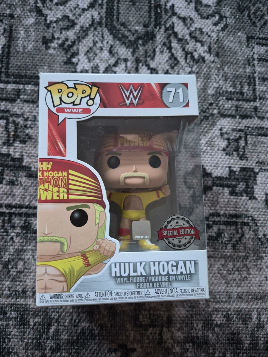 Funkopopenthus3's tweet photo. Funko Pop! Vinyl: WWE Hulk Hogan #71 Special Edition

#ad #funko #funkopop

Ends Tuesday

https://t.co/6Dno6E7sEe https://t.co/ozmene47Cm