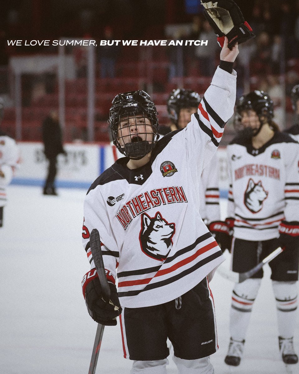 GoNUwhockey's tweet photo. We’re ready to be back playing hockey with our friends. https://t.co/dN3VdOUQGy