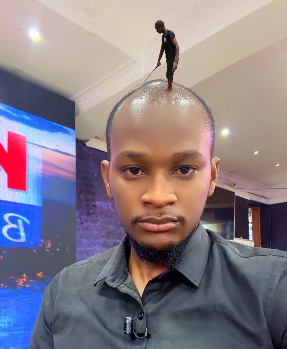 bandit__ke's tweet photo. Bald men go through alot 😂😂 https://t.co/IAxXCWjZBf