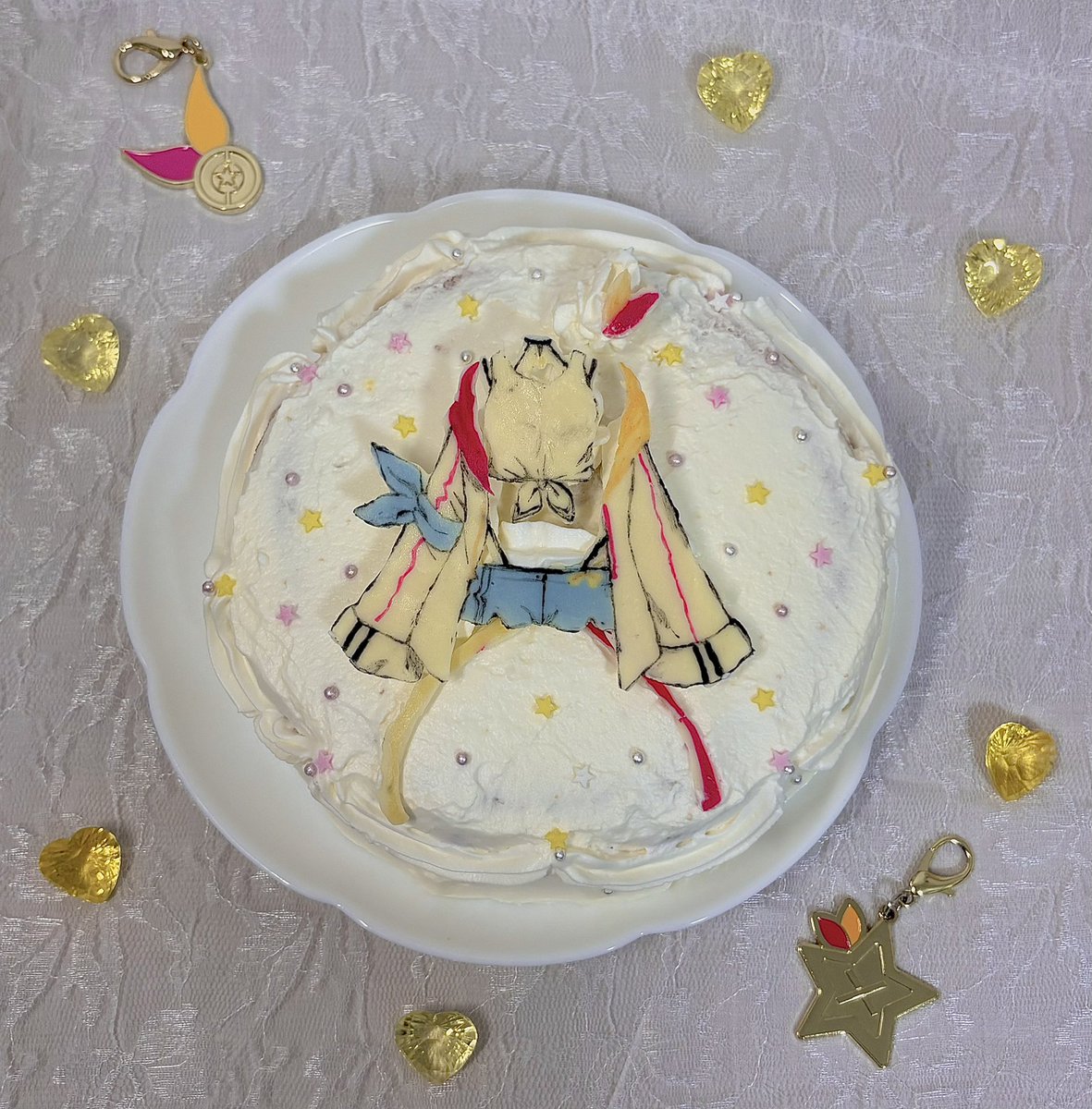 remon__126's tweet photo. 星川誕生日おめでとう~!!🌟
ドジやらかして衣装反転しちゃった😭
どんなに忙しい毎日でもいつも星川の歌や配信に沢山救われてるよ!!!!
頑張り屋でかわいい星川が本当に大好きです💓

#星川サラ誕生日2026 https://t.co/2JACuyAKsD