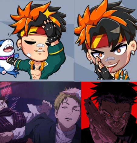RivalsAlerts's tweet photo. Two of Iron Fist's new emojis are Jujutsu Kaisen References #MarvelRivals 

🔗 nemesisdelta24 https://t.co/3CjCJ8KViX