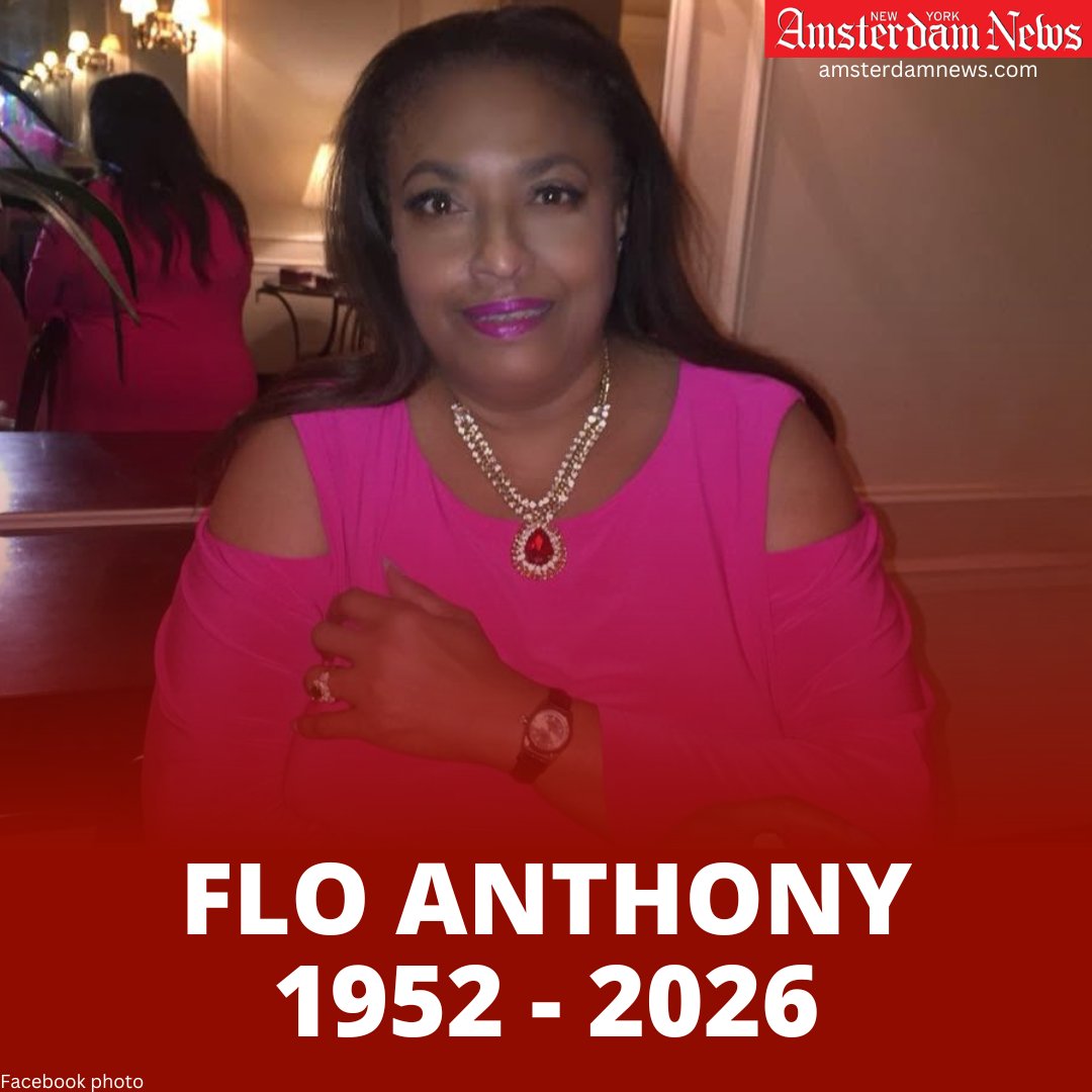 NYAmNews's tweet photo. Longtime AmNews columnist Florence "Flo" Anthony, known for "Go With the Flo," has died at 74.
See more: https://t.co/X4Sm5wjUS0
#FloAnthony #AmNews https://t.co/C8pZD5o3Lj