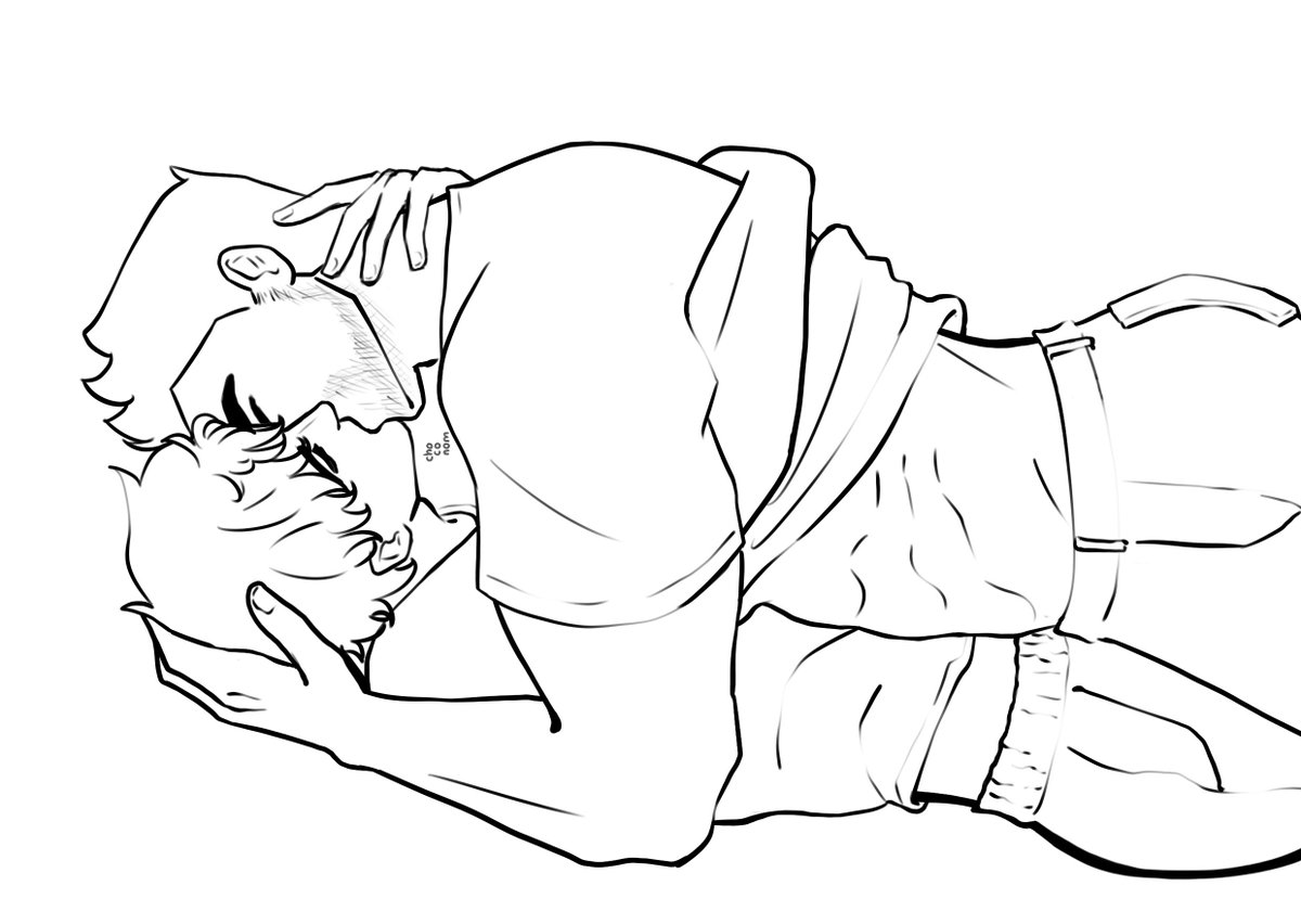 vnnly820's tweet photo. Getting so restless that i didn't get email for CF23 yet so i draw BrockNTodd making out to distract myself https://t.co/VmADj4jwPg