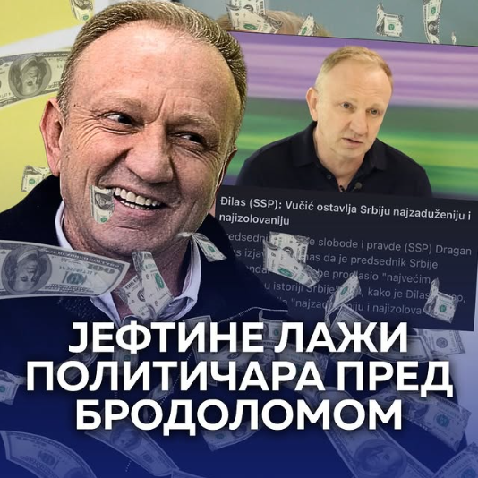 tvmacva's tweet photo. Лидер СНС Милош Вучевић оштро је реаговао на изјаву Драгана Ђиласа да Александар Вучић оставља земљу „најзадуженију и најизолованију”. #vucevic #sns #politika #srbija #tvmacva
https://t.co/FNOTW6oyJ7 https://t.co/Si3PUFpJiK