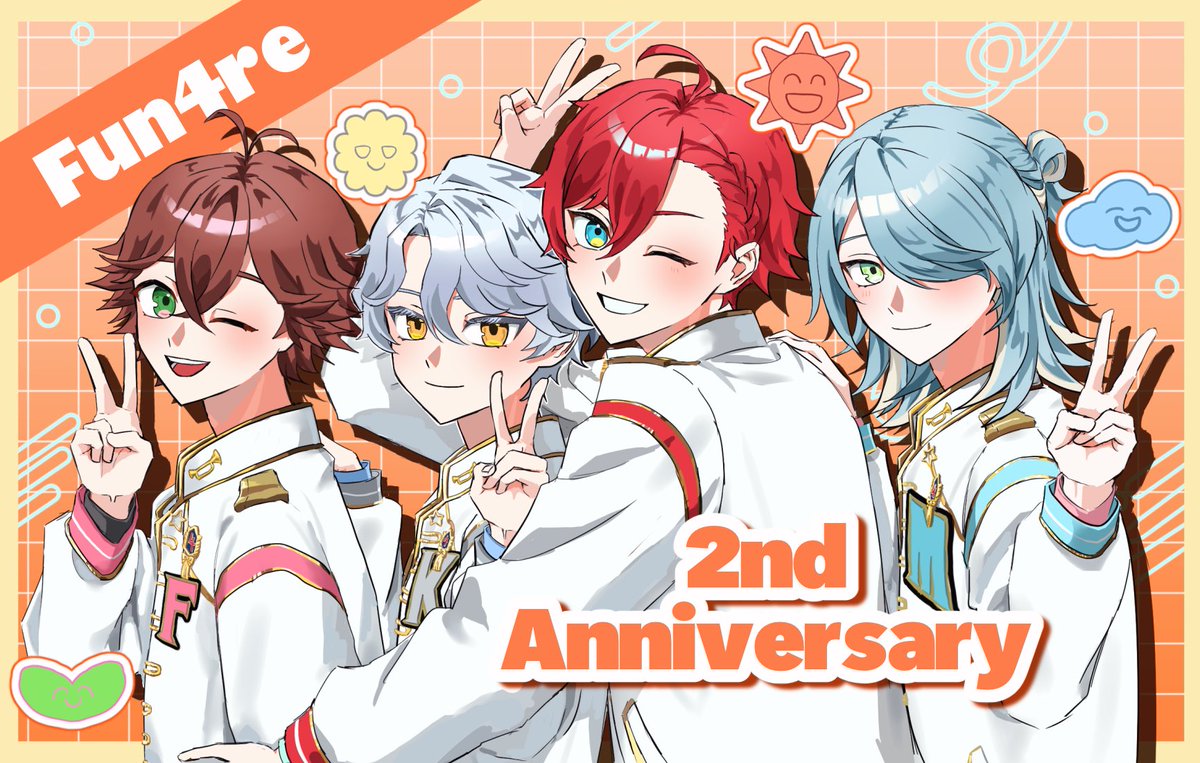 2l02c's tweet photo. 2周年おめでとう〜！🎉🌟

#fun4re2周年
#ビバレンFA https://t.co/0pzWgTmdpX