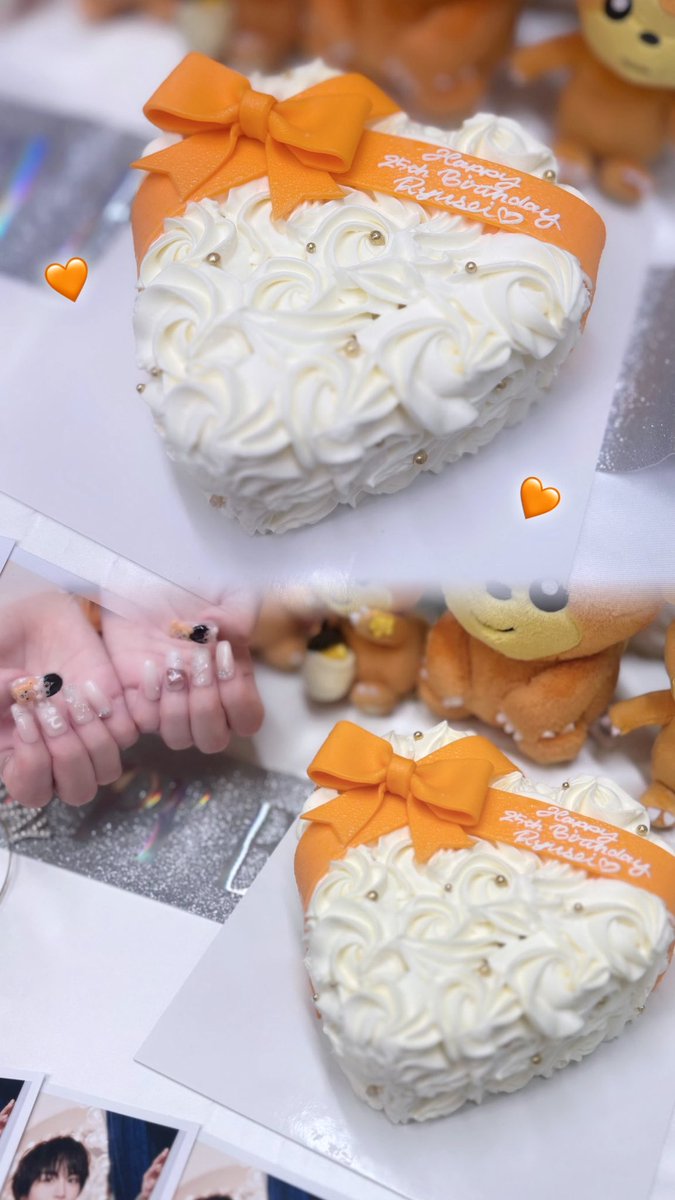 ryu_m87's tweet photo. だいすきな大西流星くん🧡
２５歳のお誕生日おめでとう🎂💕✨
これからも世界で１番大好きでいさせてね🧡
２５歳も流星旋風をぶんぶん巻き起こして" 最高な景色 "を一緒に見ていこうね💘
９９本の白いバラの花言葉には｢永遠の愛｣ 「ずっと一緒にいよう｣って意味があるんだよ🤍
#大西流星誕生祭 https://t.co/B3F944aJzp