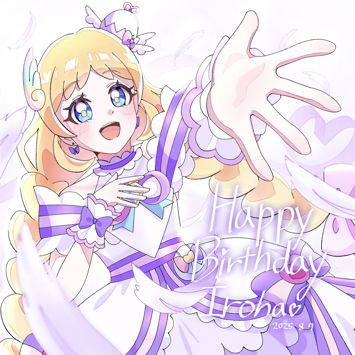 cure_meron's tweet photo. #犬飼いろは生誕祭2026
#キュアフレンディ生誕祭2026
　
로하야 생일축하해💜 https://t.co/CcgmRmzvgy