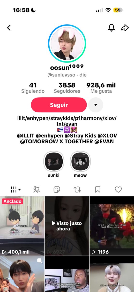 anariirang's tweet photo. PLEASE SPREAD AWARENESS!!!
This account on tik tok is spreading hate after minas death, please report and spread awareness!!! https://t.co/jSOjMif0Ar